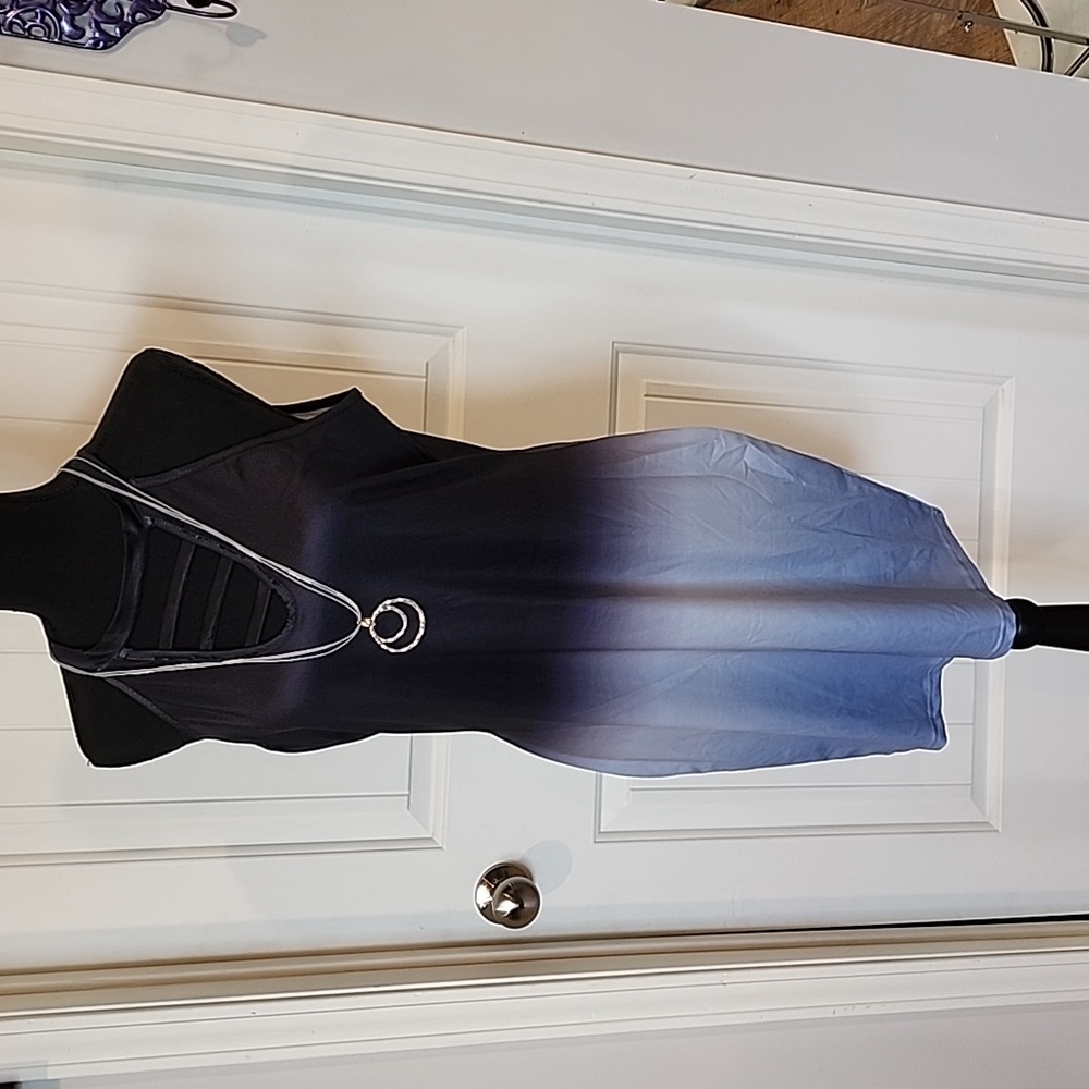 Grey,black ombre' dress